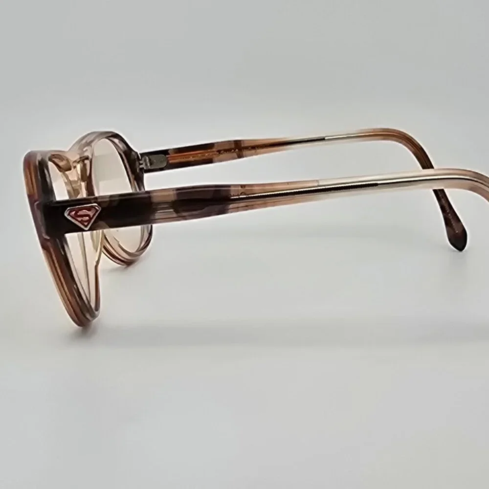 DC Comics Superman II CJ 1978 Brown Fade Kids Aviator Eyeglasses 45-18-135